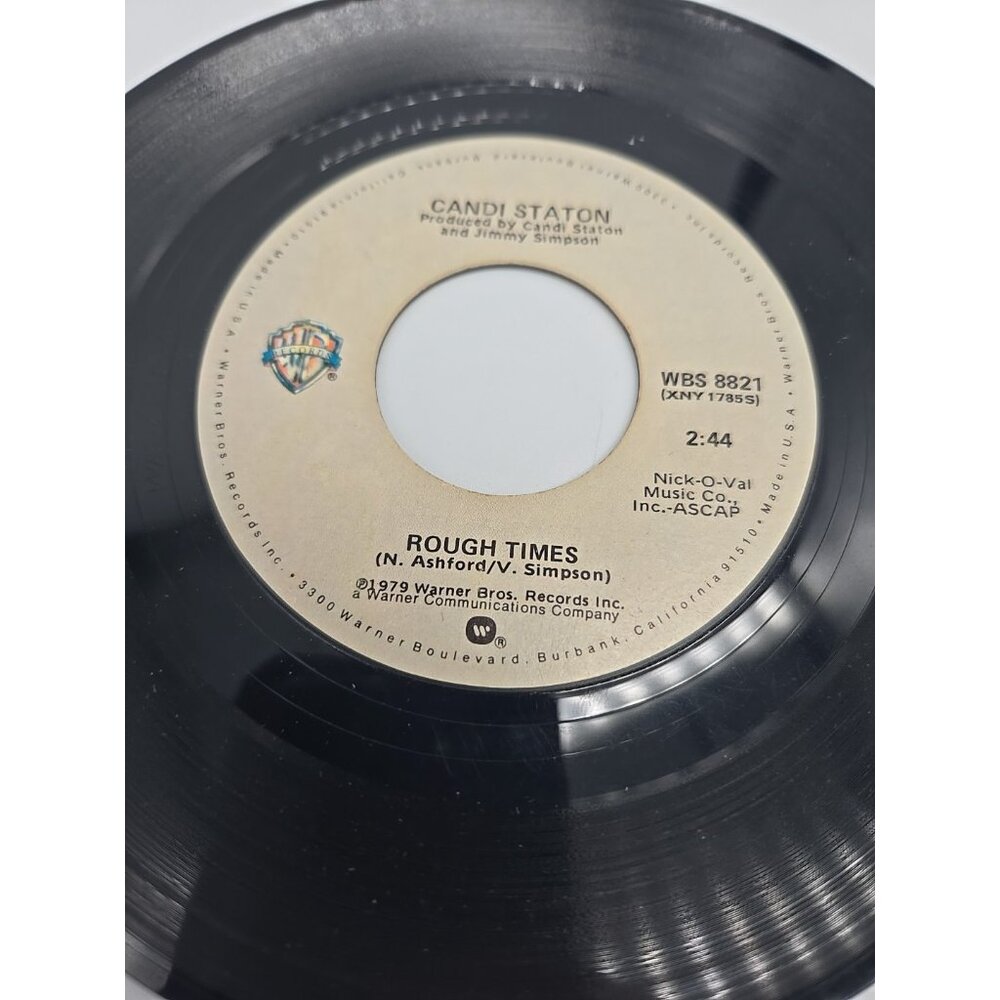 Rough Times / When You Wake Up Tomorrow Candi Station 45 RPM Vinyl Record Soul